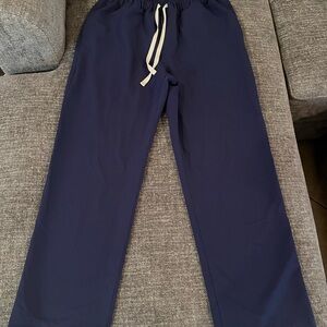 Men's Navy Blue Figs Scrubs L/S